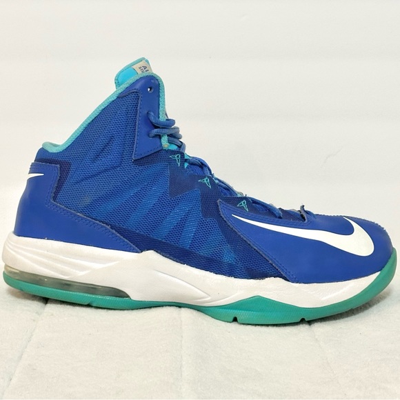 Nike Mens Shoes Air Max Stutter Step 2 Blue Grey Basketball 653455-402 Size 9 - Picture 7 of 12